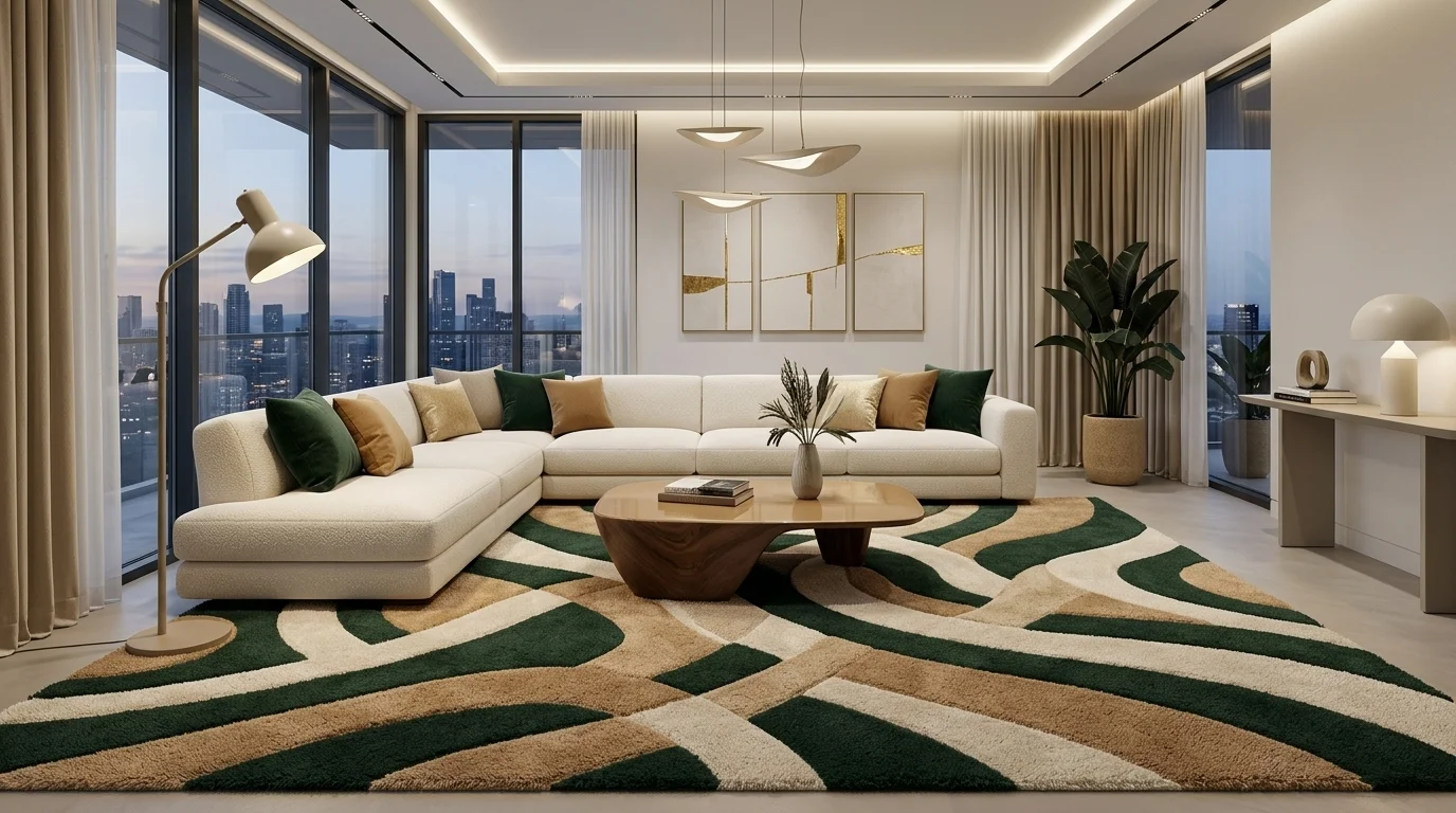 Calm visual rhythm for contemporary spaces