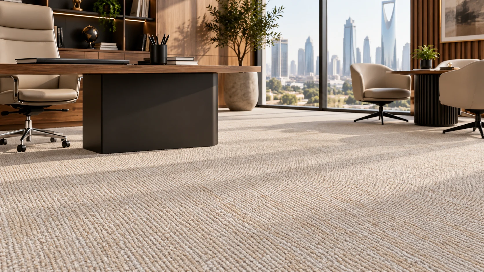 Plain Office Carpet
